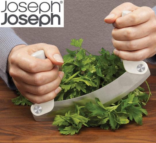 英国joseph半月便携菜刀不锈钢披萨刀面包刀创意厨房用具0